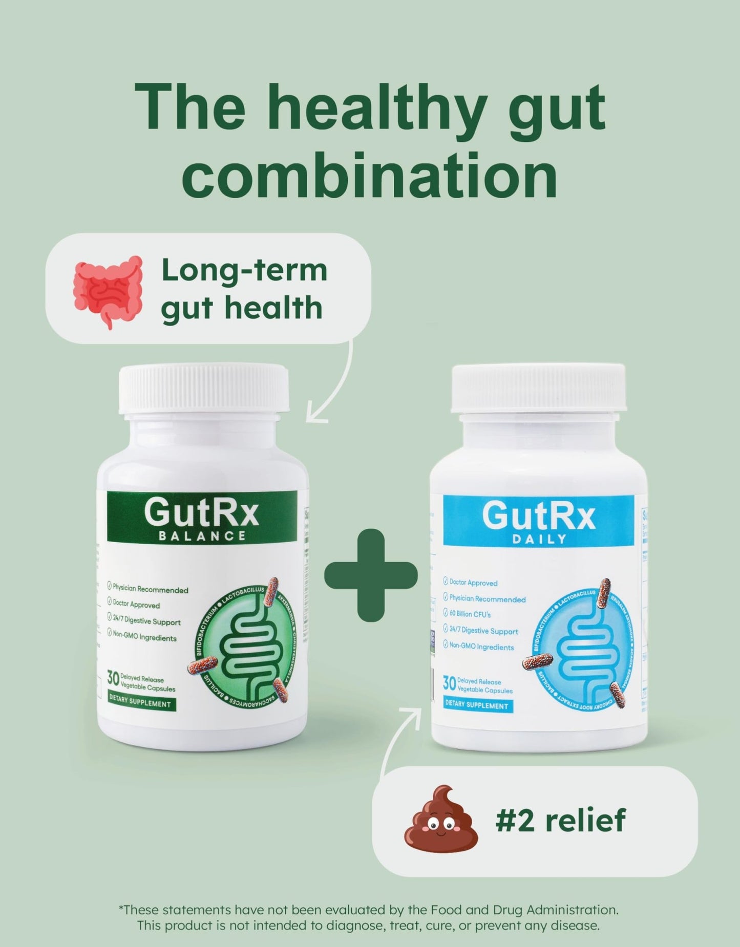 GutRx Balance – Probiotics for Women & Men with Akkermansia Probiotic & Christensenella, Alternative for Gut Health with Lactobacillus Plantarum, - dailyvitalstore