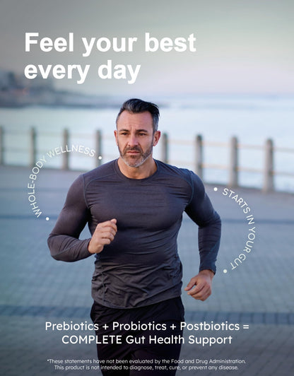 GutRx Complete Probiotic, Prebiotic, Postbiotic, Alternative with Akkermansia & Christensenella for Gas, Bloating, Gut Barrier & Microbiome Support - dailyvitalstore