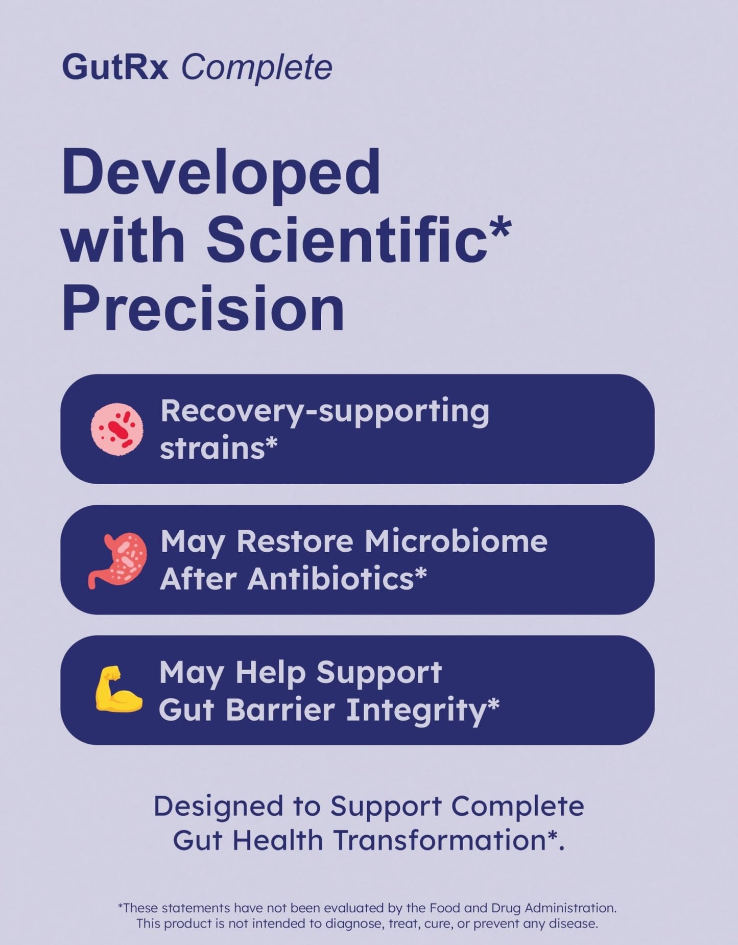 GutRx Complete Probiotic, Prebiotic, Postbiotic, Alternative with Akkermansia & Christensenella for Gas, Bloating, Gut Barrier & Microbiome Support - dailyvitalstore