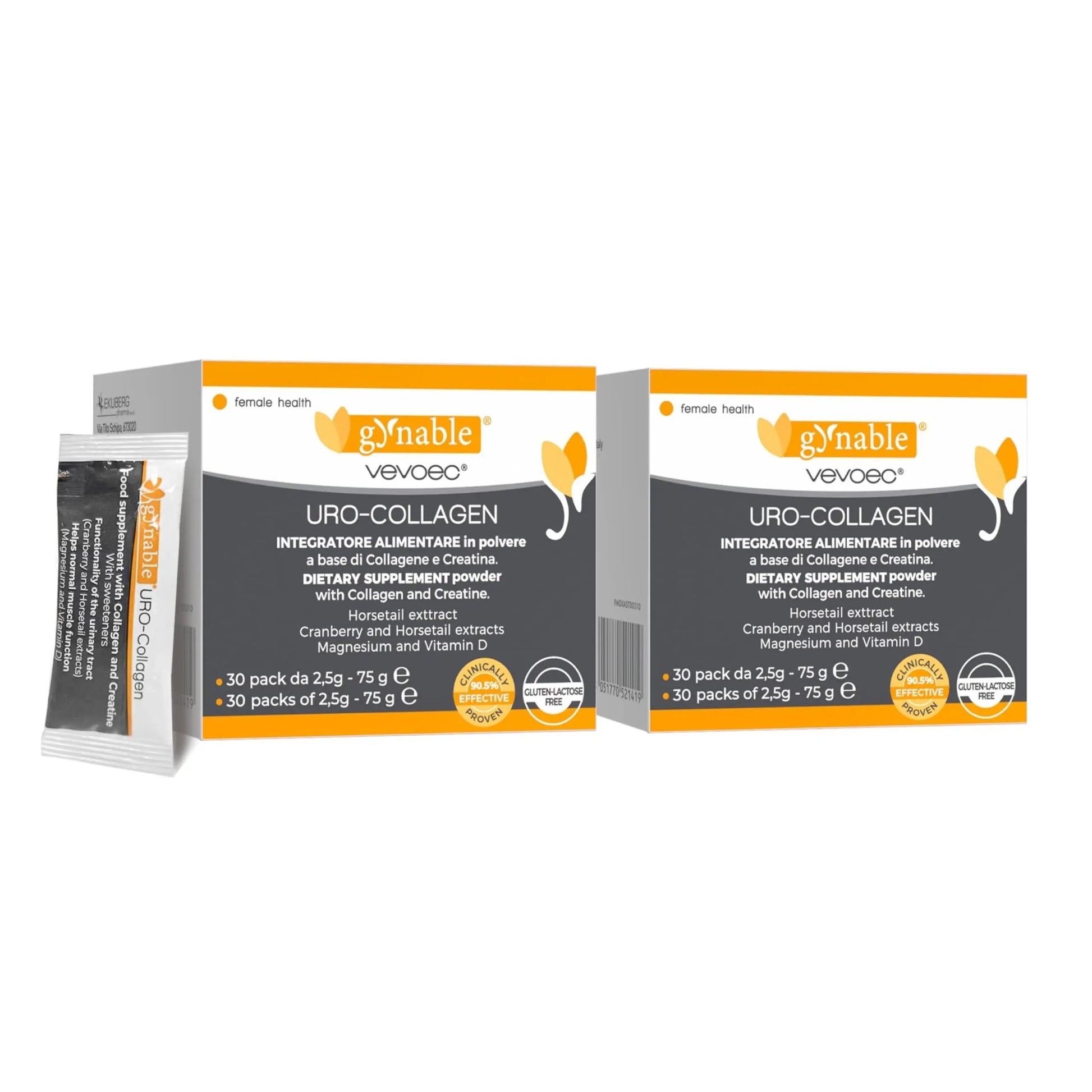 Gynable Bladder Control Supplements for Urinary Leakage: Due to Laughing Sneezing Exercise - Occasional Urgency Urinary Frequency Defense Comprehensive Bladder Support for Women, Powder, 2 Boxes - dailyvitalstore