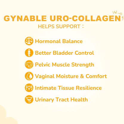 Gynable Bladder Control Supplements for Urinary Leakage: Due to Laughing Sneezing Exercise - Occasional Urgency Urinary Frequency Defense Comprehensive Bladder Support for Women, Powder, 2 Boxes - dailyvitalstore