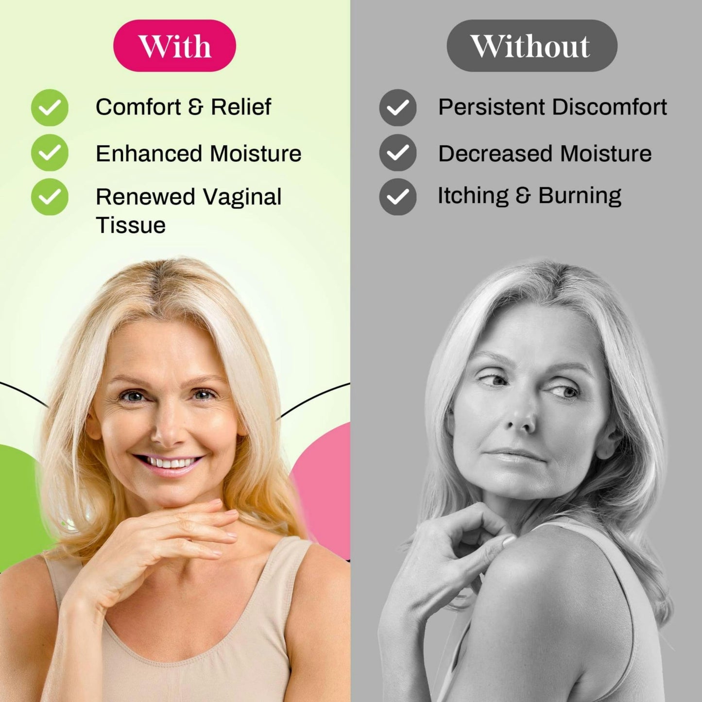 Gynatrof Vaginal Moisturizer, Long-Lasting for Vaginal Dryness & Irritation, Hormone-Free Hyaluronic Acid & Vitamin E Feminine Care, Daily Hydration For Intimate Feminine Care, 1.7 fl oz - dailyvitalstore