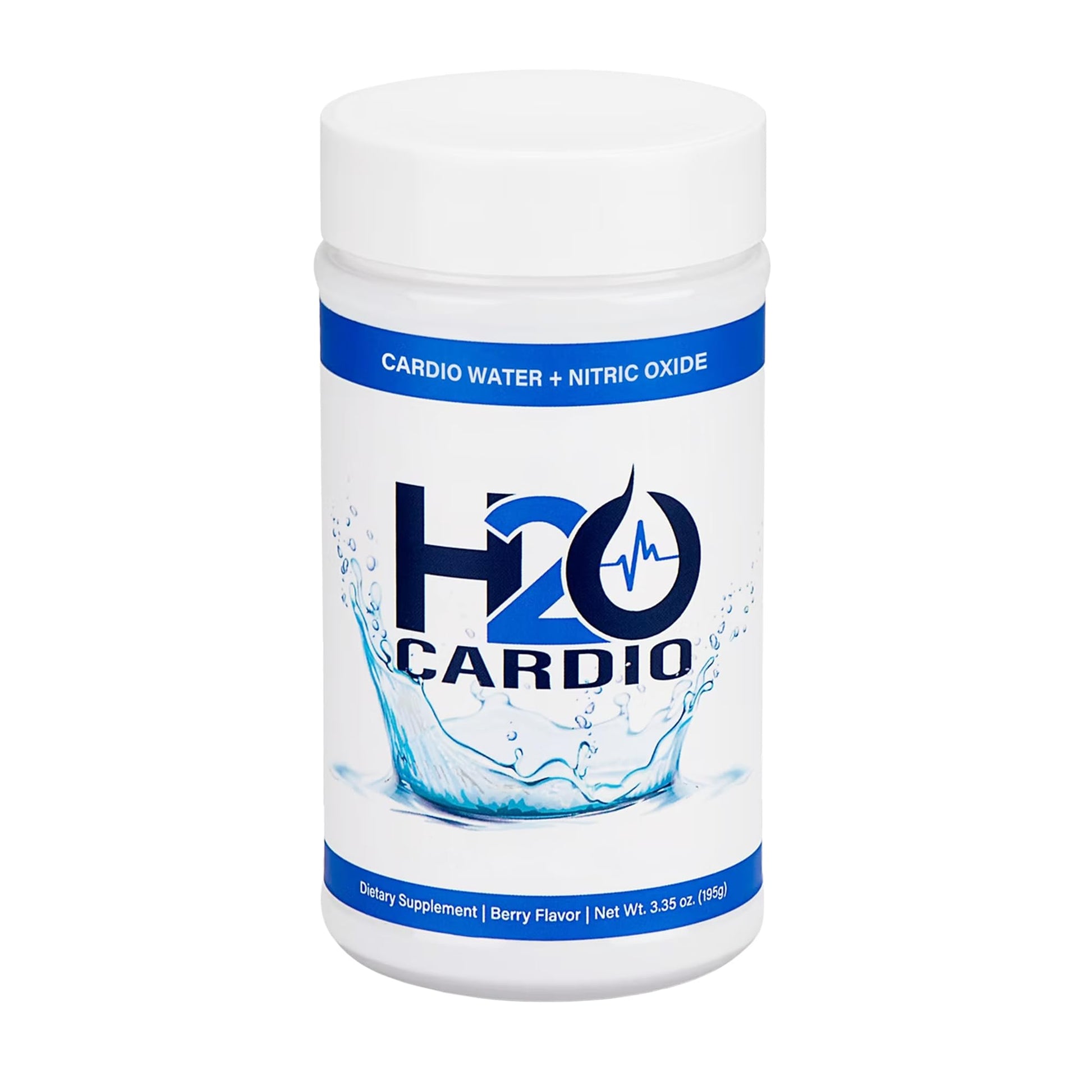 H2O Cardio | Nitric Oxide Supplement Drink | Wellness & Hydration Support | Arginine & Citrulline Powder | Berry Flavored Drink Mix for Daily Activity | Net Wt. 3.35 Ounces - dailyvitalstore