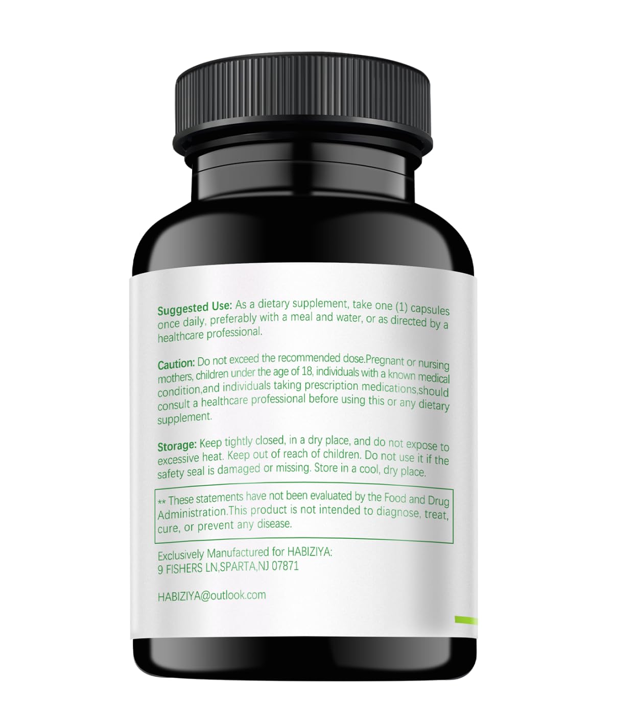 HABIZIYA Cortisol Support Supplement with Magnesium Glycinate, L-Theanine, Ashwagandha, Phosphatidylserine,Rhodiola Rosea 15-in-1 Hormone Balance for Women Men Mood, Focus, Sleep Support 60 Capsules - dailyvitalstore