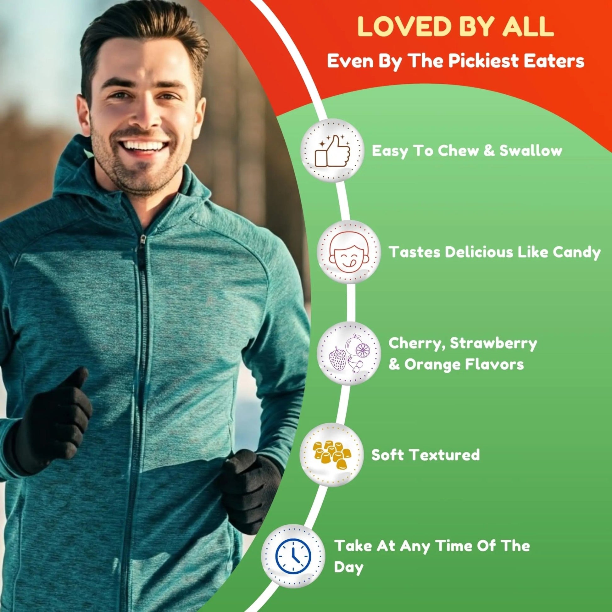 Halal Multivitamin Gummies for Women & Men | Immune & Overall Wellness | 90 Delicious Gummy Vitamins (45-Day Supply) - dailyvitalstore