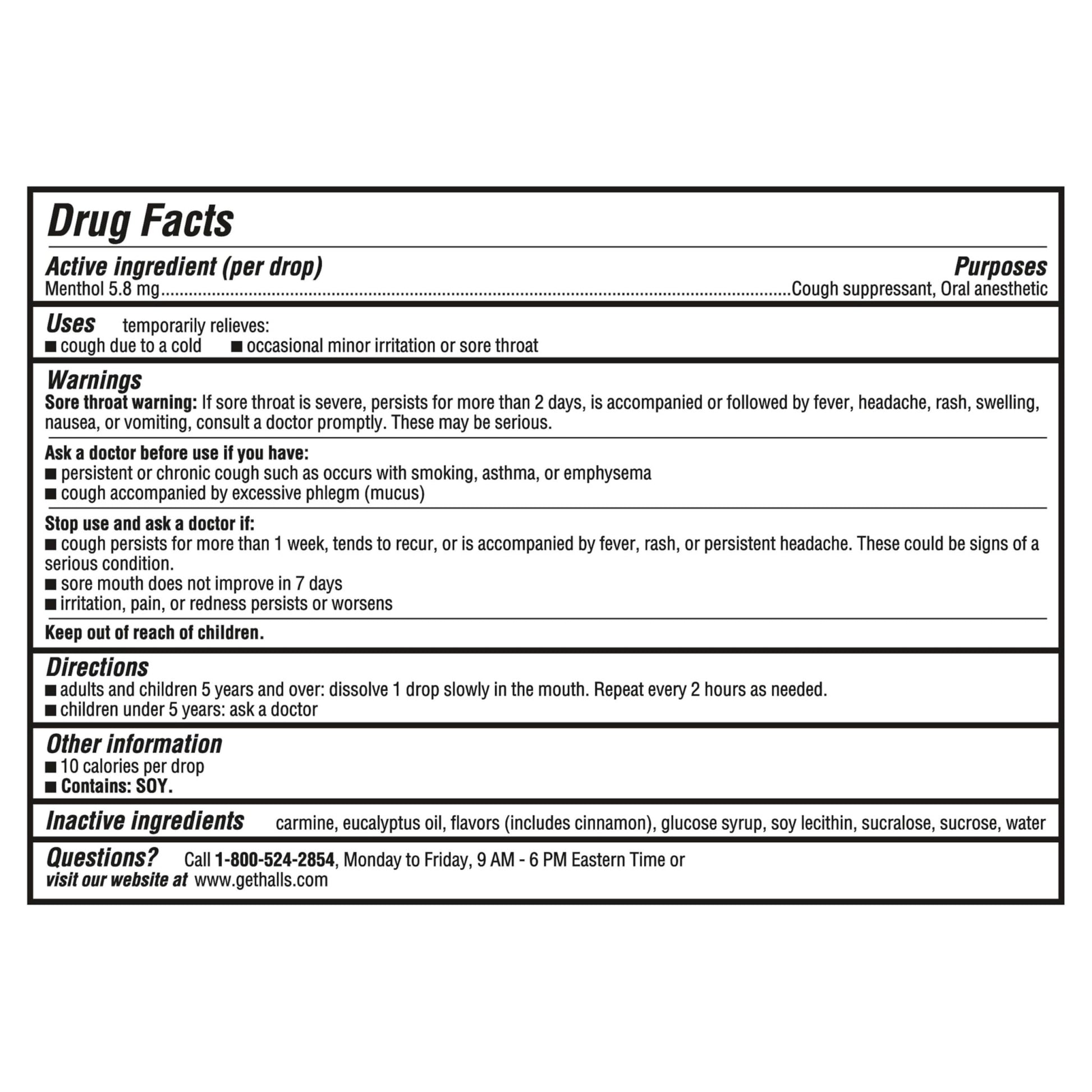 HALLS Cough and Throat Relief Cherry Cough Drops, Bulk Pack, 200 Drops - dailyvitalstore