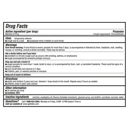 HALLS Cough and Throat Relief Cherry Cough Drops, Bulk Pack, 200 Drops - dailyvitalstore