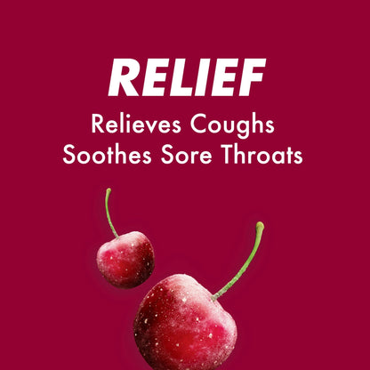Halls Cough and Throat Relief Cherry Cough Drops, Bulk Pack, 250 Drops - dailyvitalstore