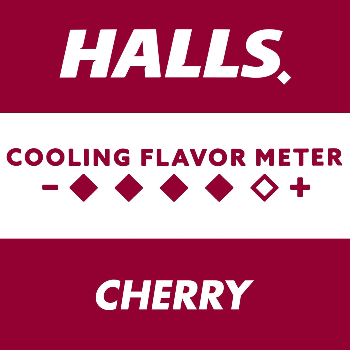 Halls Cough and Throat Relief Cherry Cough Drops, Bulk Pack, 250 Drops - dailyvitalstore
