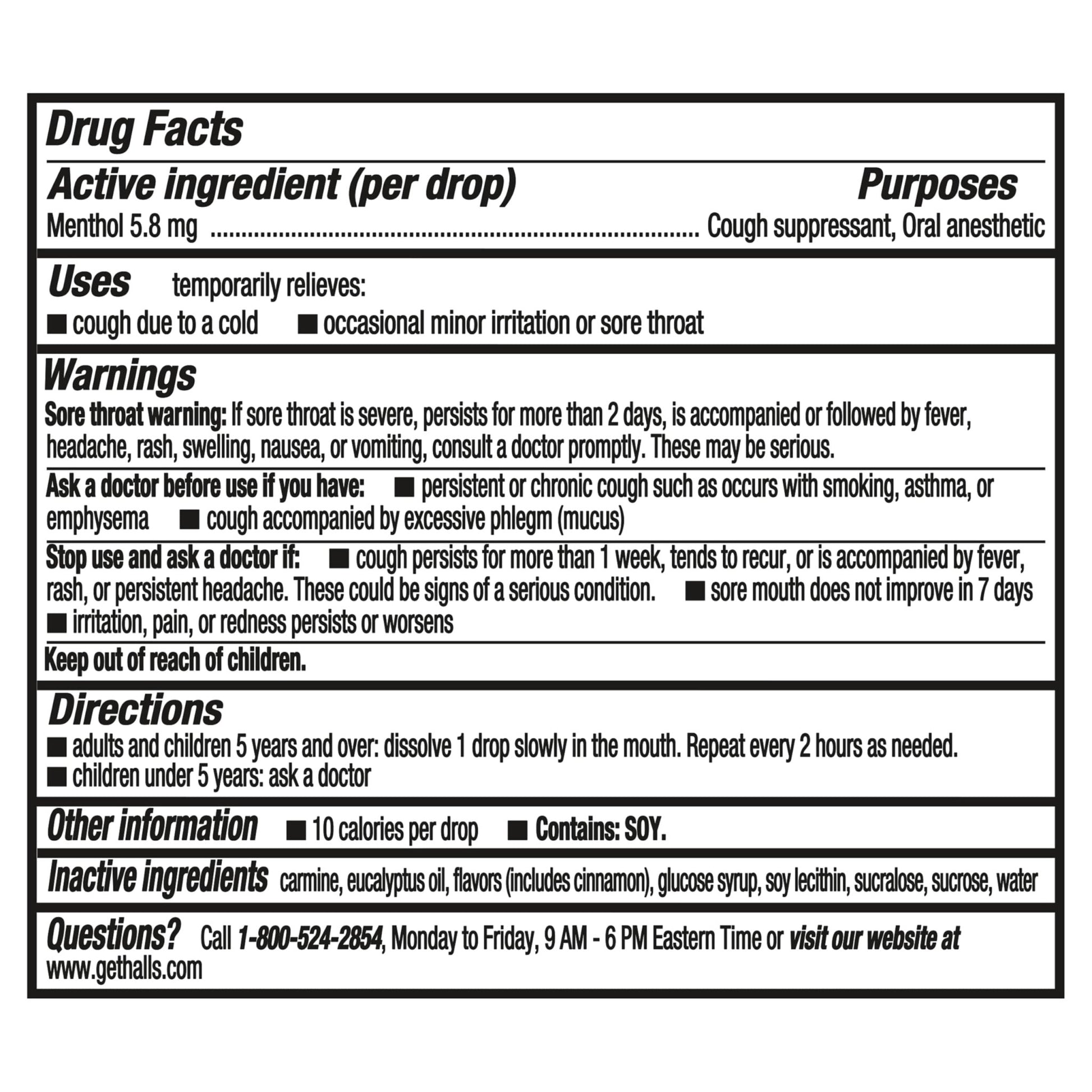 Halls Cough and Throat Relief Cherry Cough Drops, Bulk Pack, 250 Drops - dailyvitalstore