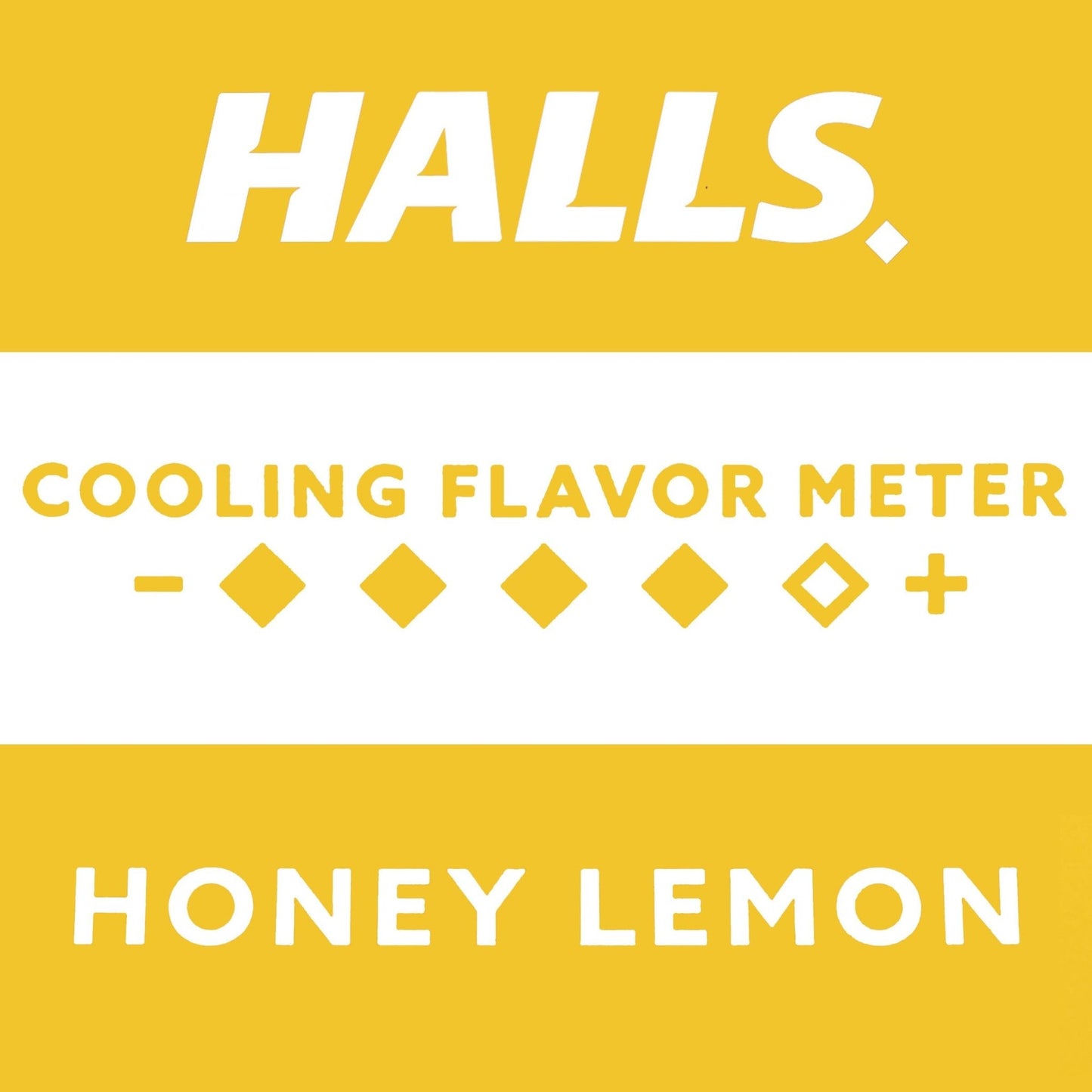 HALLS Cough and Throat Relief Honey Lemon Cough Drops, 30 Drops - dailyvitalstore