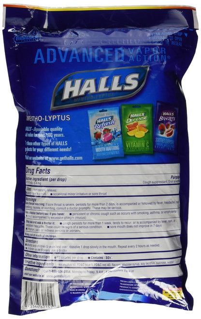 Halls Mentho-Lyptus - 200 drops - dailyvitalstore