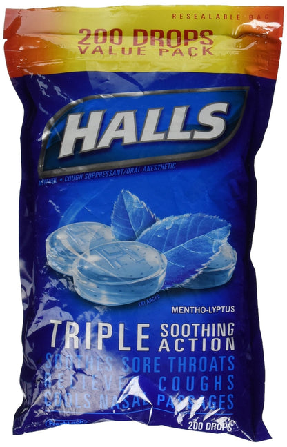 Halls Mentho-Lyptus - 200 drops - dailyvitalstore