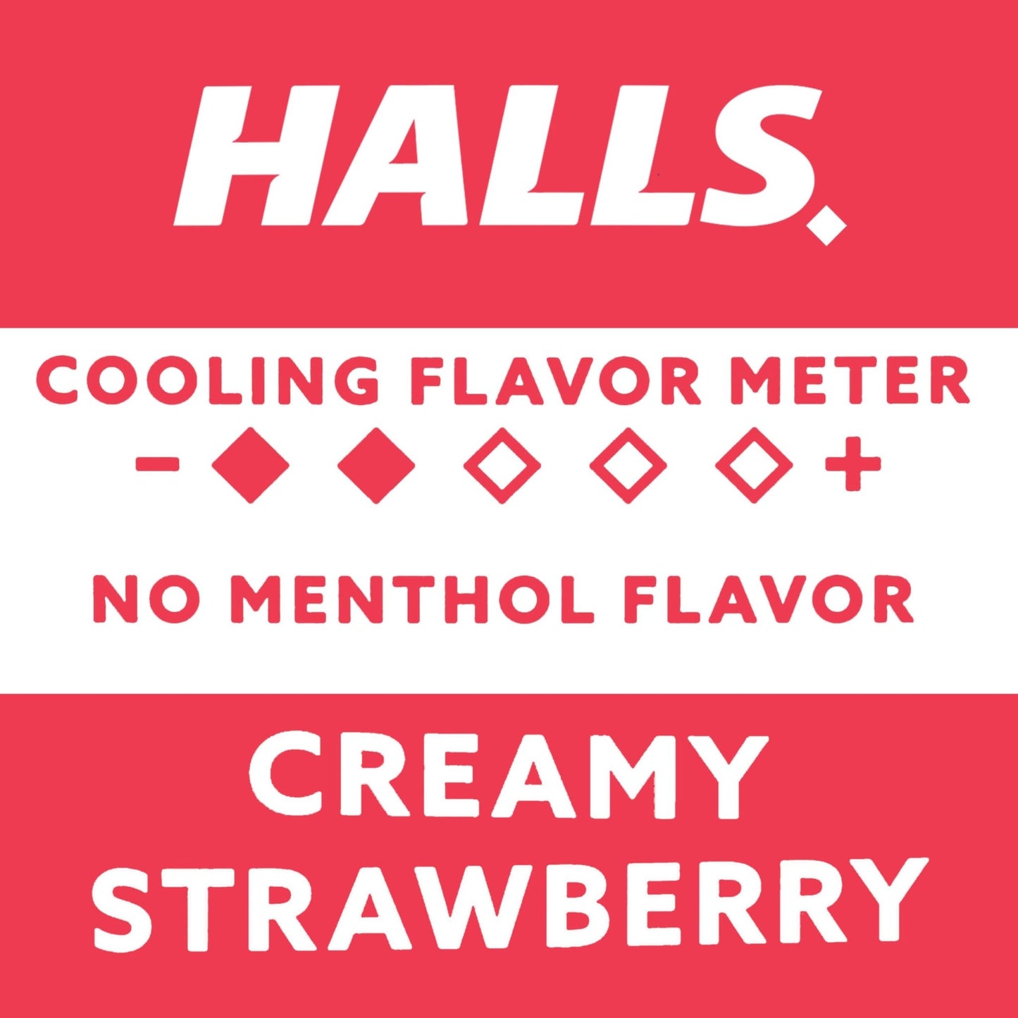HALLS Throat Soothing Creamy Strawberry Throat Drops, 70 Drops - dailyvitalstore