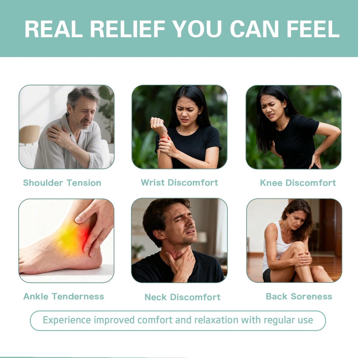 HANGWON Total Relief Magnesium Soothing Cream Advanced nerve Comfort with Arnica, Menthol, MSM,Fast-Absorbing for Relief Joint, Feet, Hands, Legs, Muscles, and Waist, Natural Ingredient -4floz/114g - dailyvitalstore