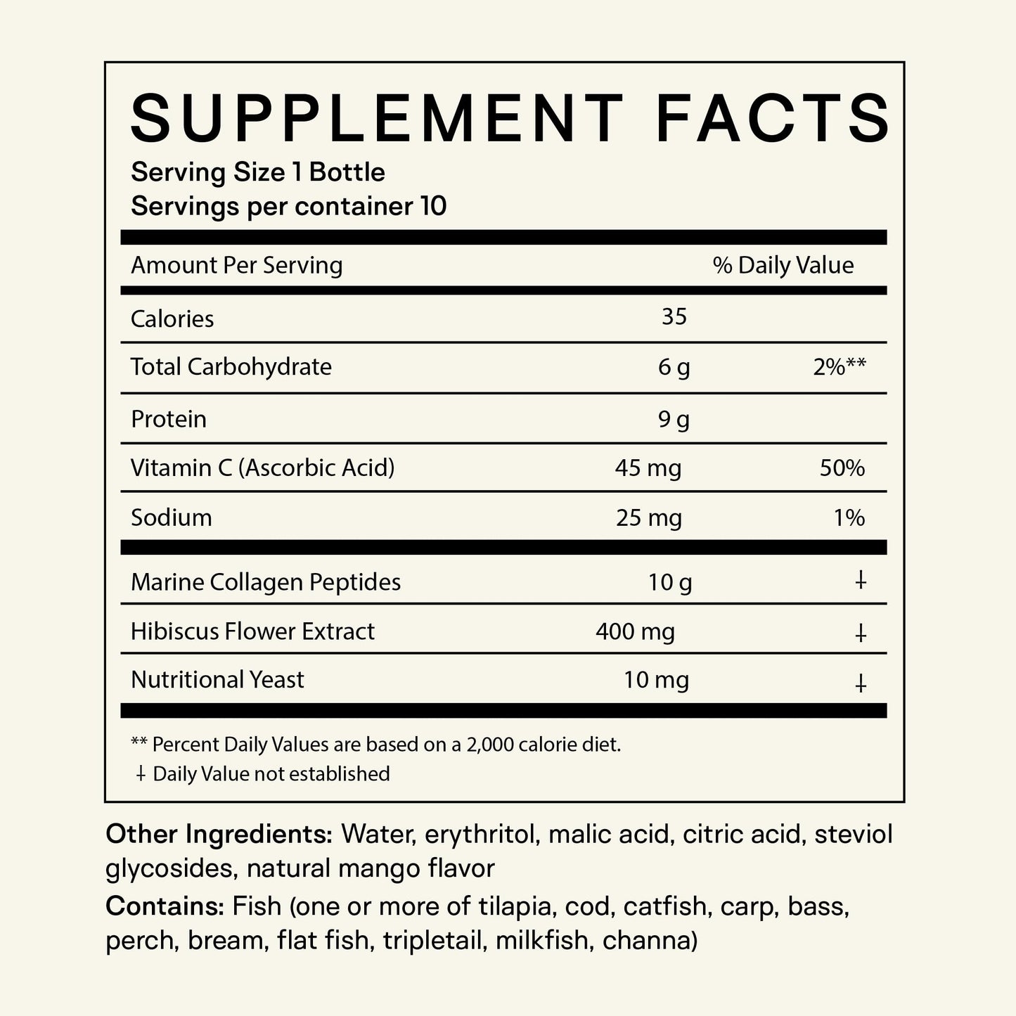 Happy Aging Marine Collagen Peptides Glow Shot 10,000mg - Liquid Collagen for Women with Liposomal Delivery - Promotes Skin Hydration, Elasticity & Radiance - Supports Hair & Nails, 10 Shots - dailyvitalstore