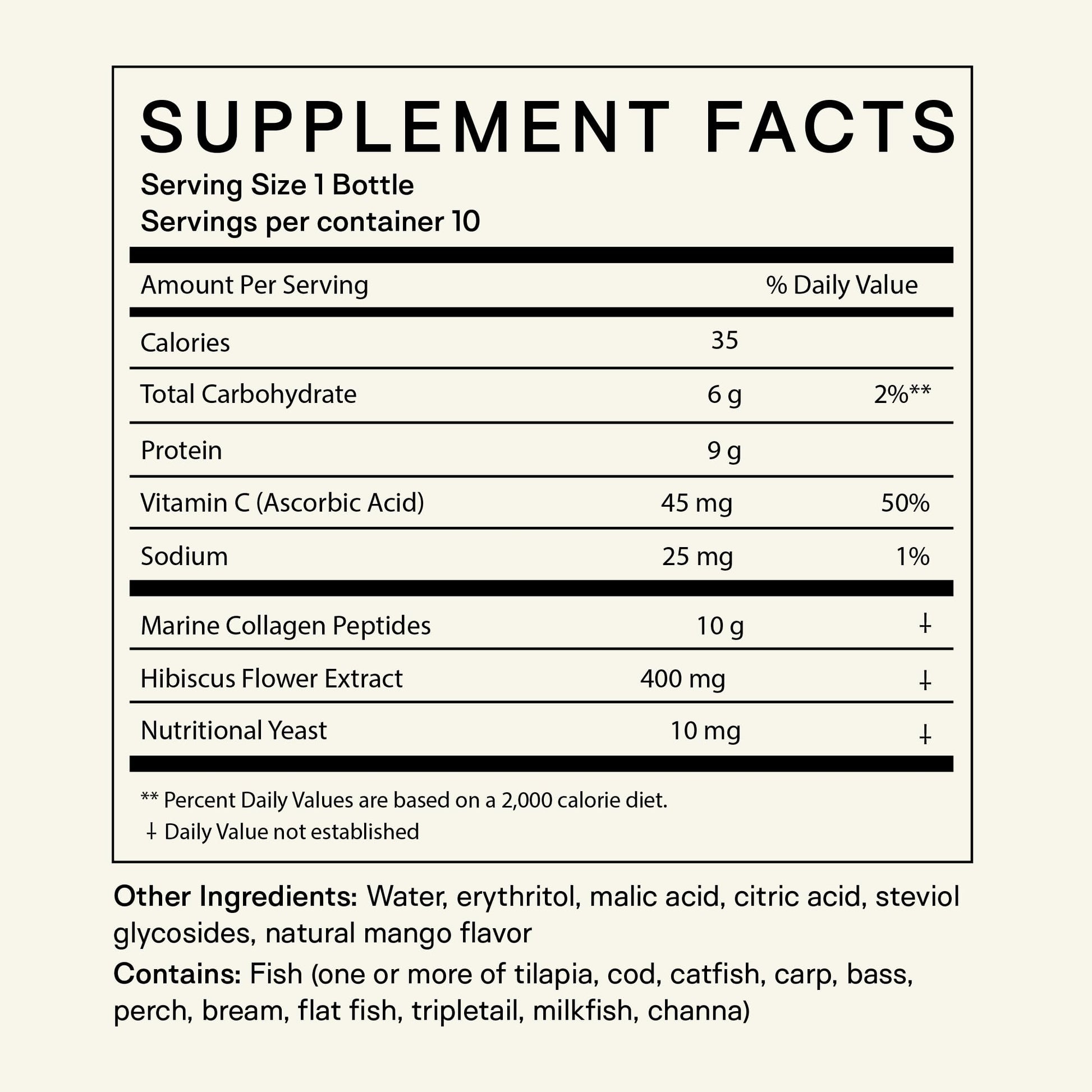 Happy Aging Marine Collagen Peptides Glow Shot 10,000mg - Liquid Collagen for Women with Liposomal Delivery - Promotes Skin Hydration, Elasticity & Radiance - Supports Hair & Nails, 10 Shots - dailyvitalstore
