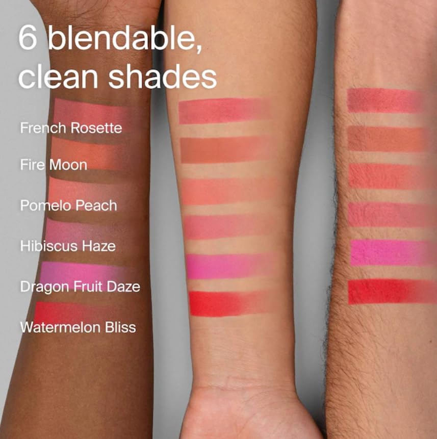 HAUS LABS BY LADY GAGA Color Fuse Blush Powder in Dragon Fruit Daze & ENTEL Blueberry Sheet Masque (BONUS) - dailyvitalstore