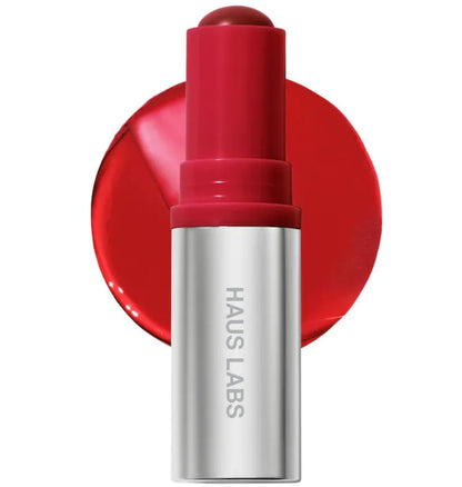 HAUS LABS BY LADY GAGA Color Fuse Lip + Cheek Blush Balm Stick in GlassyWatermelon & ENTEL Aloe Vera Sheet Masque (BONUS) - dailyvitalstore