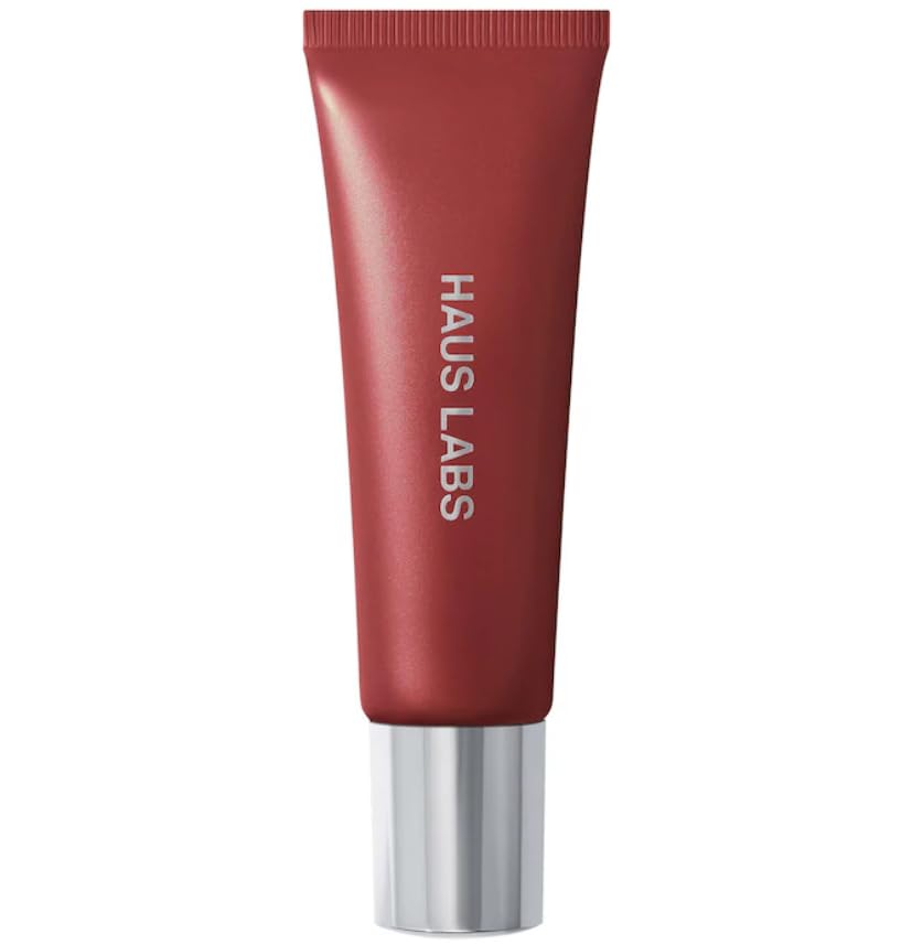 HAUS LABS BY LADY GAGA Hy-Power Eye, Cheek & Lip Paint in Burgundy Shimmer & Complimentary Sheet Masque - dailyvitalstore