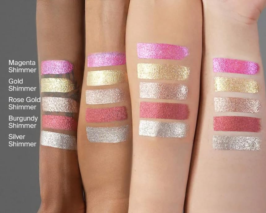 HAUS LABS BY LADY GAGA Hy-Power Eye, Cheek & Lip Paint in Silver Shimmer & Complimentary Sheet Masque - dailyvitalstore