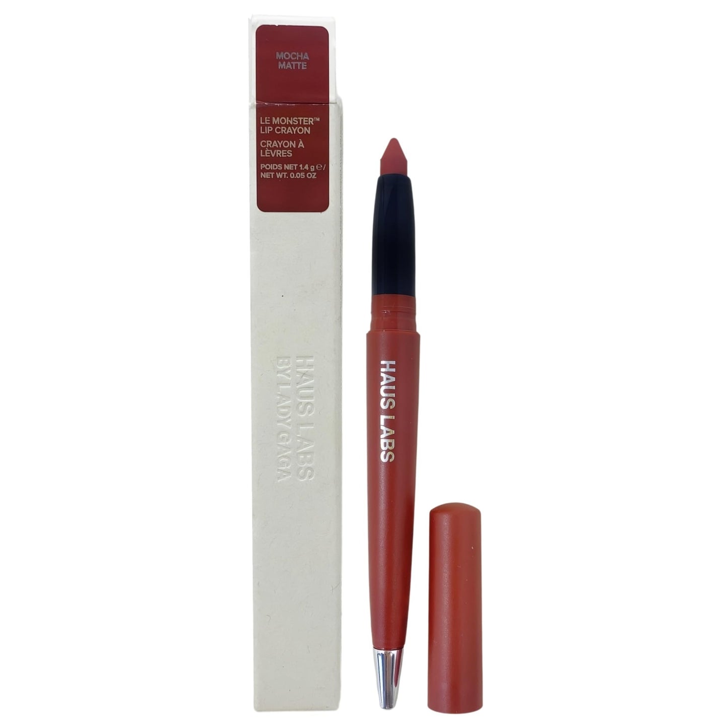 Haus Labs By Lady Gaga Le Monster Lip Crayon - Mocha Matte (warm brown) 1.4 g / 0.05 oz - dailyvitalstore