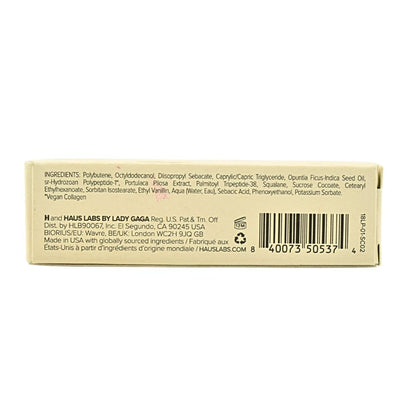 HAUS LABS BY LADY GAGA PhD Hybrid Hydrating Tinted Lip Oil Neutral Clear, Clean Vegan Lip Gloss Balm, Non-Sticky Shine, Moisturizing, 0.25 oz - dailyvitalstore