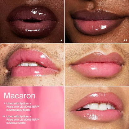 HAUS LABS BY LADY GAGA PHD HYBRID LIP GLAZE - Macaron (Cool Pink) + ENTEL Aloe vera Sheet Masque (BONUS) - dailyvitalstore