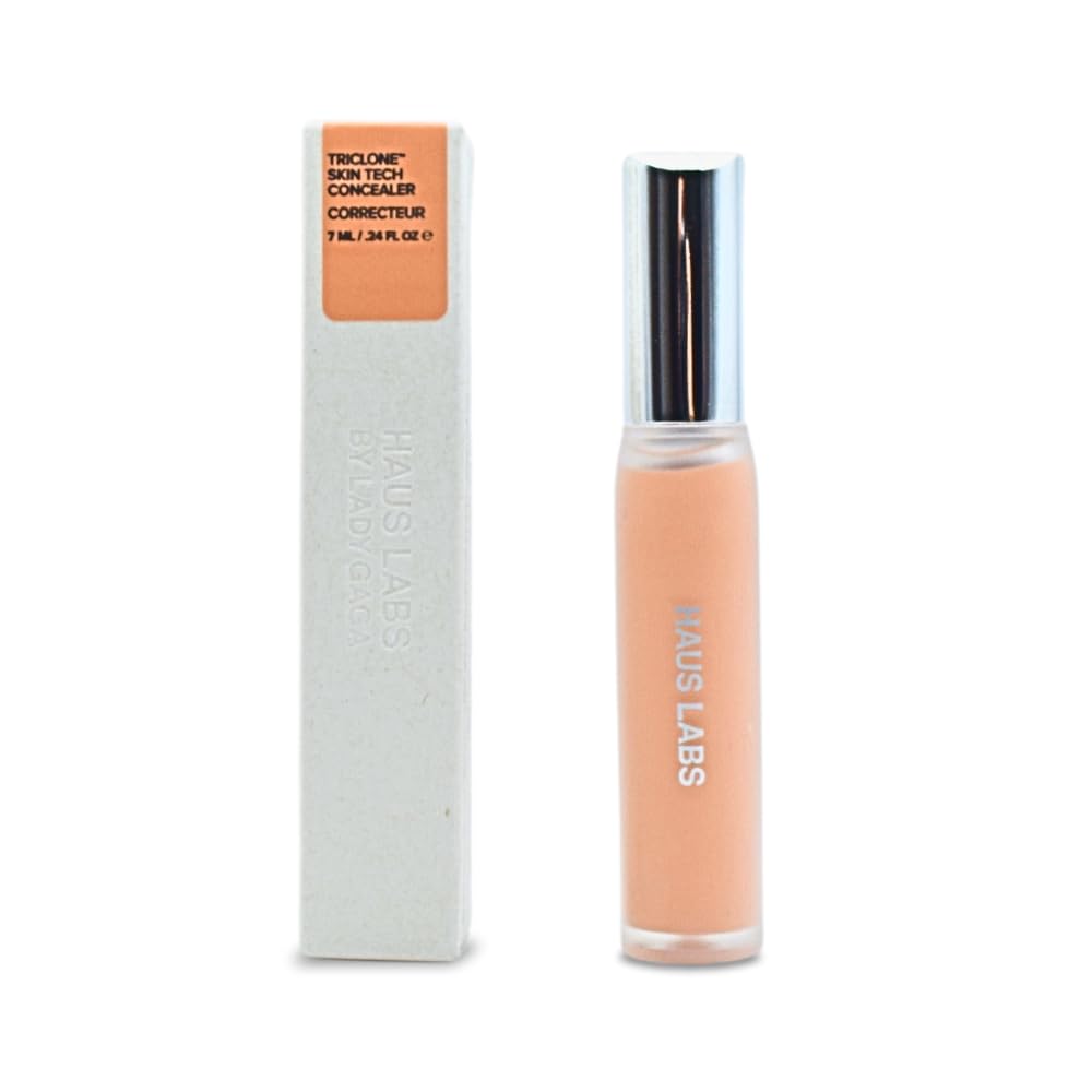 HAUS LABS BY LADY GAGA Triclone Skin Tech Hydrating + De-puffing Concealer with Fermented Arnica 22 Light Medium Peach - dailyvitalstore