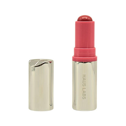 Haus Labs Color Fuse Longwear Hydrating Glassy Lip + Cheek Blush Balm Stick - Glassy Rosette - dailyvitalstore