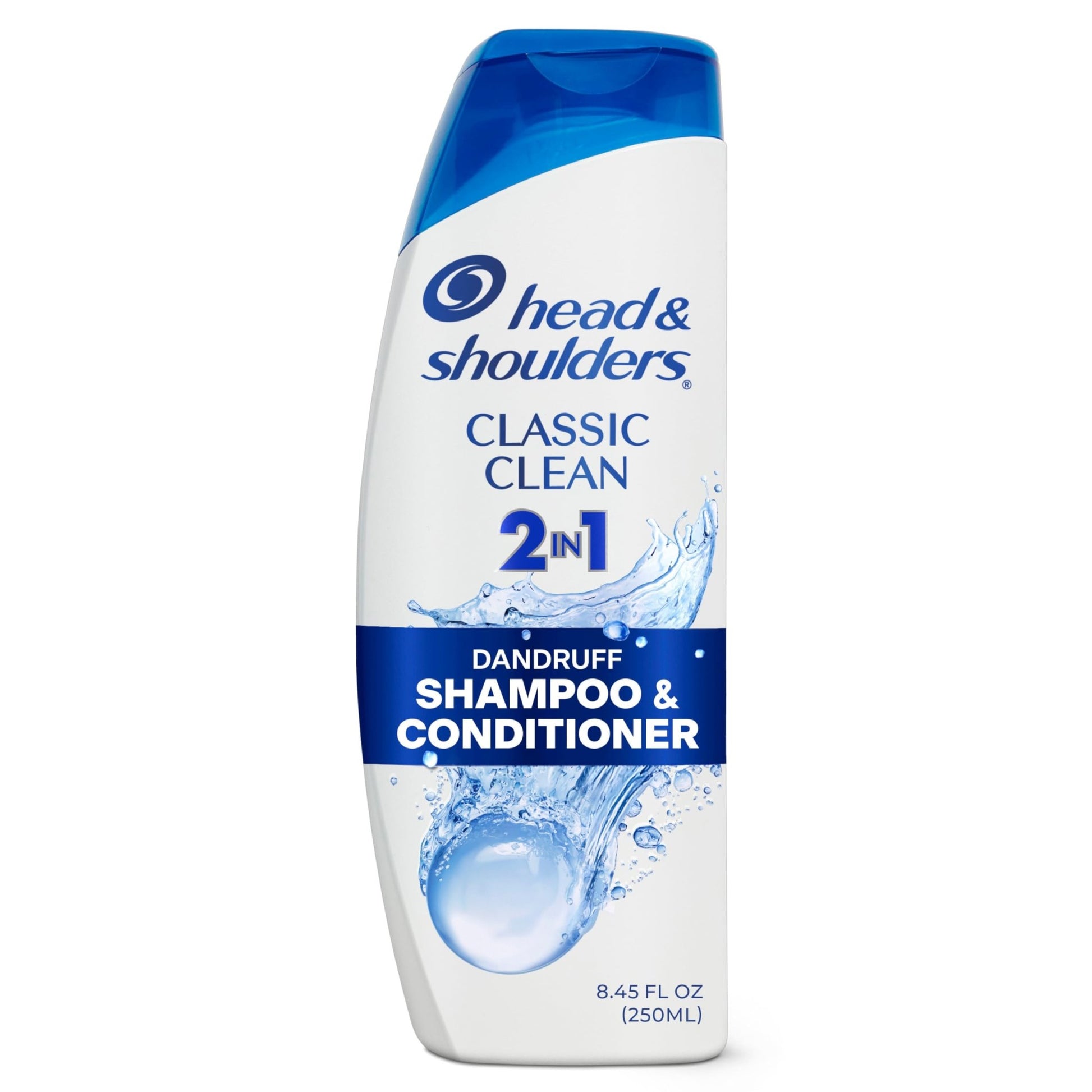 Head & Shoulders Anti-Dandruff Shampoo and Conditioner, Classic Clean 2-in-1, 1% Pyrithione Zinc, Flake Control, Deep Clean, - dailyvitalstore