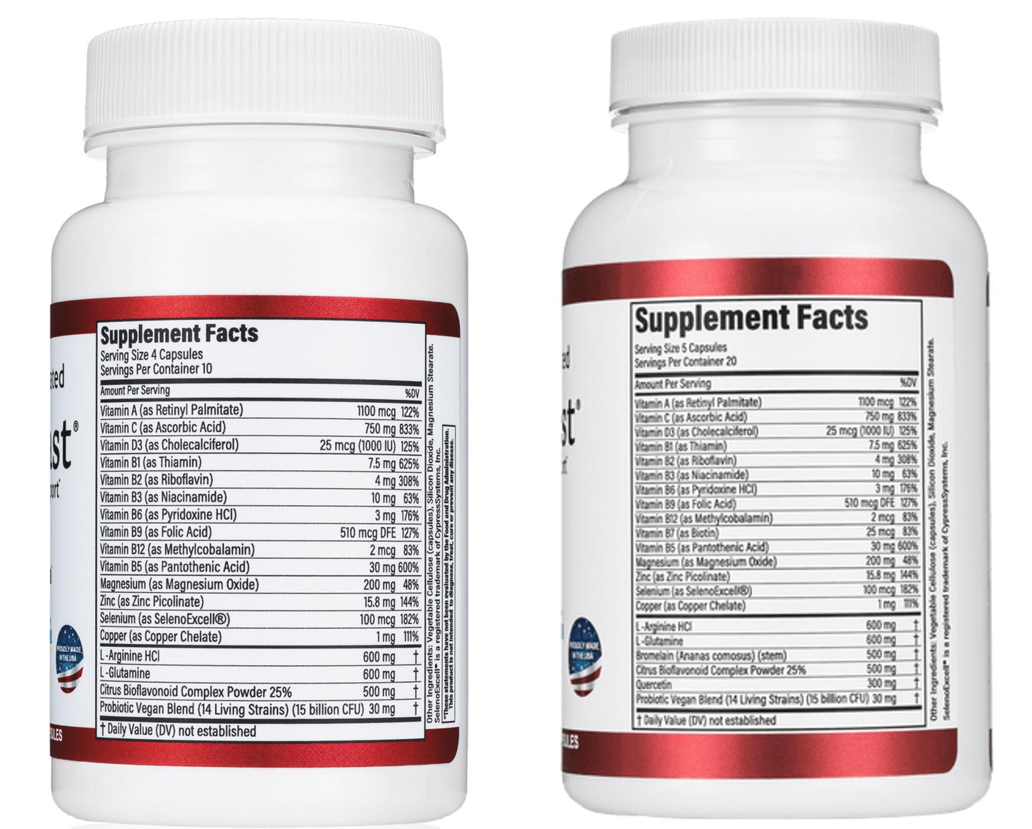 HealFast Complete Surgery & Injury Recovery Supplement: for Wound, Scar Treatment & Bruising w/Vitamins, Bromelain, Quercetin & Probiotics (Pre+Post Op) - dailyvitalstore