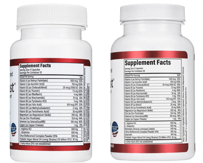HealFast Complete Surgery & Injury Recovery Supplement: for Wound, Scar Treatment & Bruising w/Vitamins, Bromelain, Quercetin & Probiotics (Pre+Post Op) - dailyvitalstore