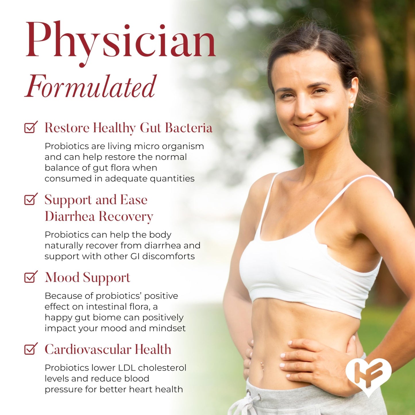 HealFast Physician Formulated Probiotic Supplement - 40 Billion CFU - Live Prebiotics and Probiotics for Men and Women - Probiotics for Gut Health - Non-GMO and Vegan - 30 Day Supply - dailyvitalstore