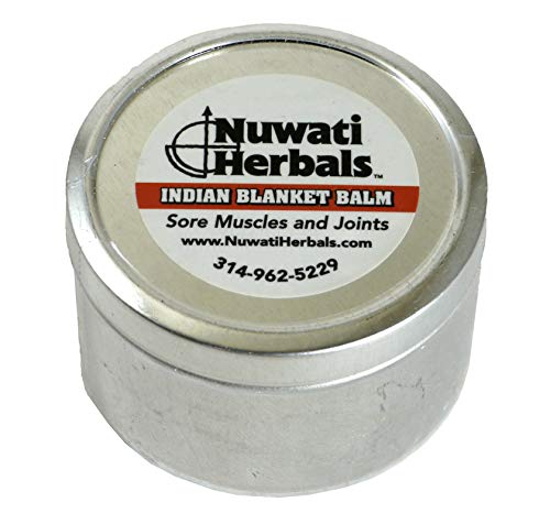Healing Balm Massage for Sore Muscles and Joints – Nuwati Herbals Indian Blanket Balm – Sweet Smelling Warmth with Cinnamon, Cloves, Camphor, Menthol, 4 Ounces - dailyvitalstore