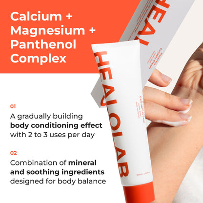 HEALOBEAM Relaxing Calcium Cream Fast Muscle & Joint Relief for Shoulder, Elbow, and Back – MSM, Magnesium Complex – Warm Sensation - dailyvitalstore