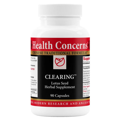 Health Concerns Clearing – Urinary Tract & Reproductive Health Support for Women – Lotus Seed Herbal Supplement – Detox, Vaginal Health, UTI Support – Traditional Chinese Formula – 90 Capsules - dailyvitalstore