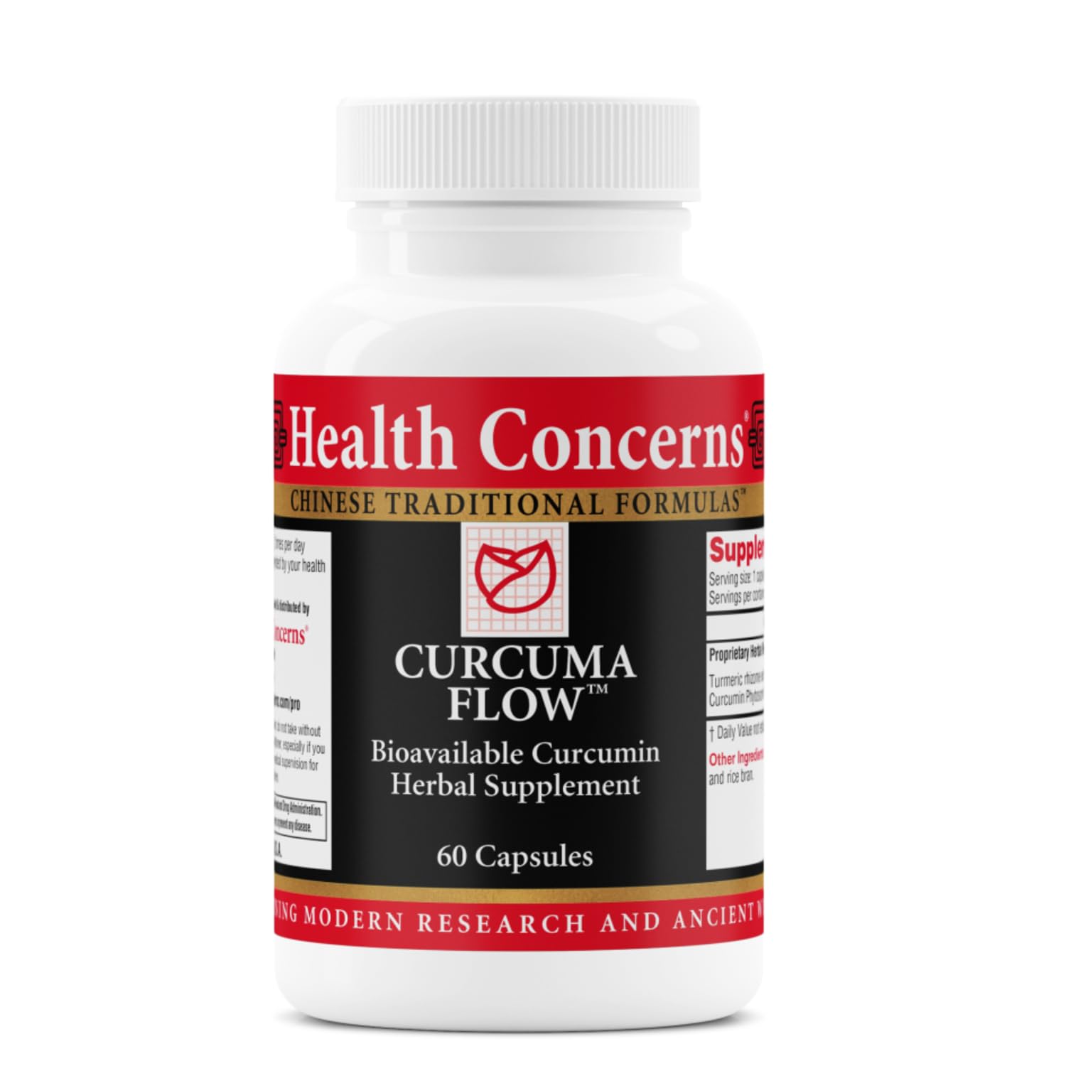 Health Concerns Curcuma Flow - Joint Health Support Supplements - 60 Capsules - dailyvitalstore