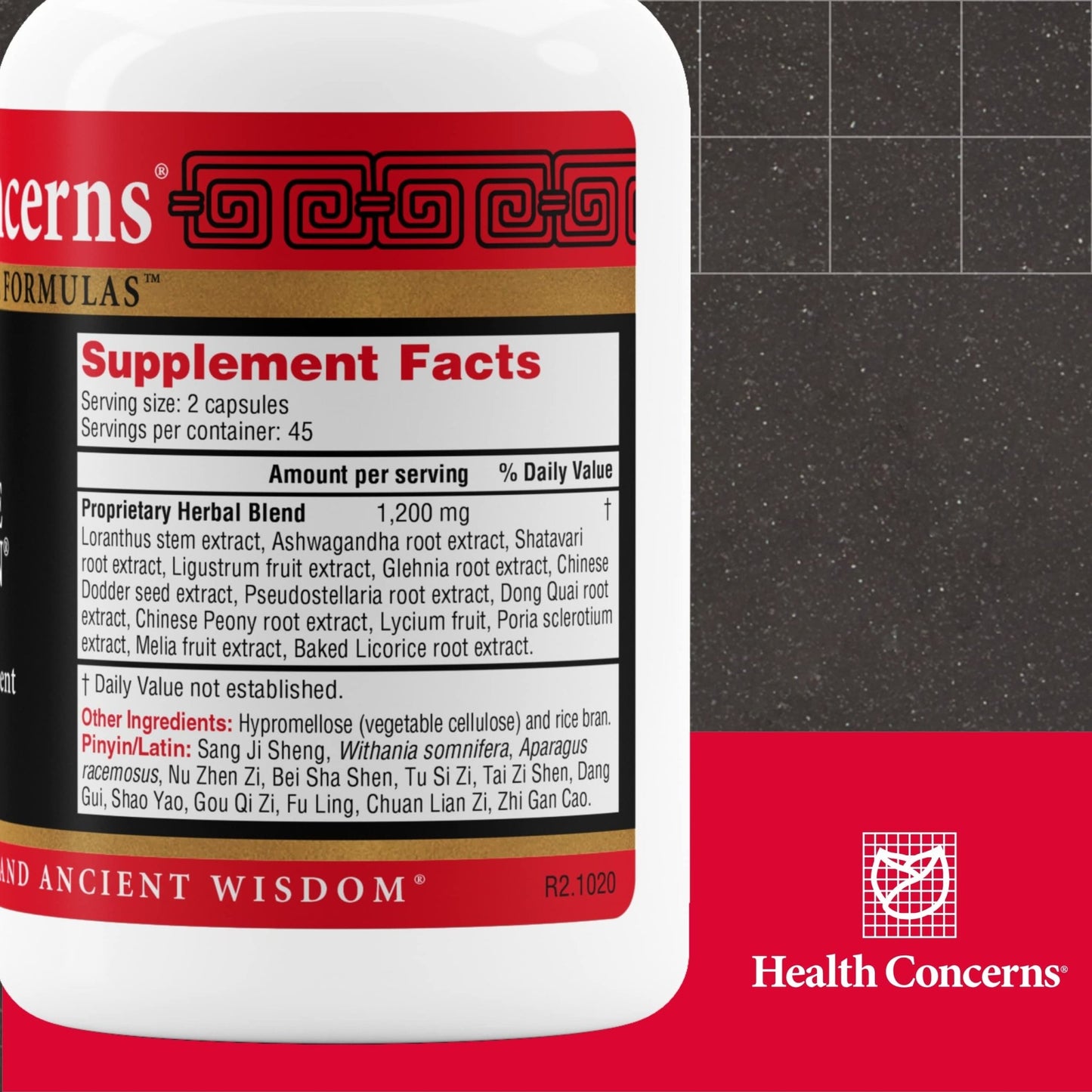 Health Concerns Fertile Garden – Fertility Support for Women – Menstrual Cycle & Reproductive Health – Chinese Herbal Formula with Ashwagandha, Dong Quai, Peony – 90 Capsules - dailyvitalstore