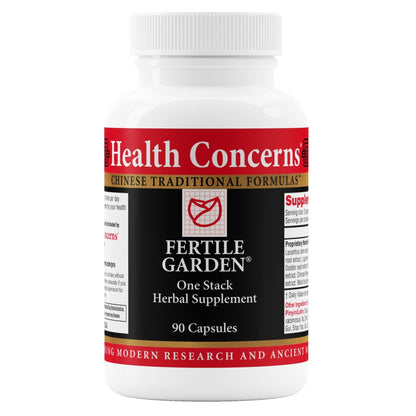 Health Concerns Fertile Garden – Fertility Support for Women – Menstrual Cycle & Reproductive Health – Chinese Herbal Formula with Ashwagandha, Dong Quai, Peony – 90 Capsules - dailyvitalstore