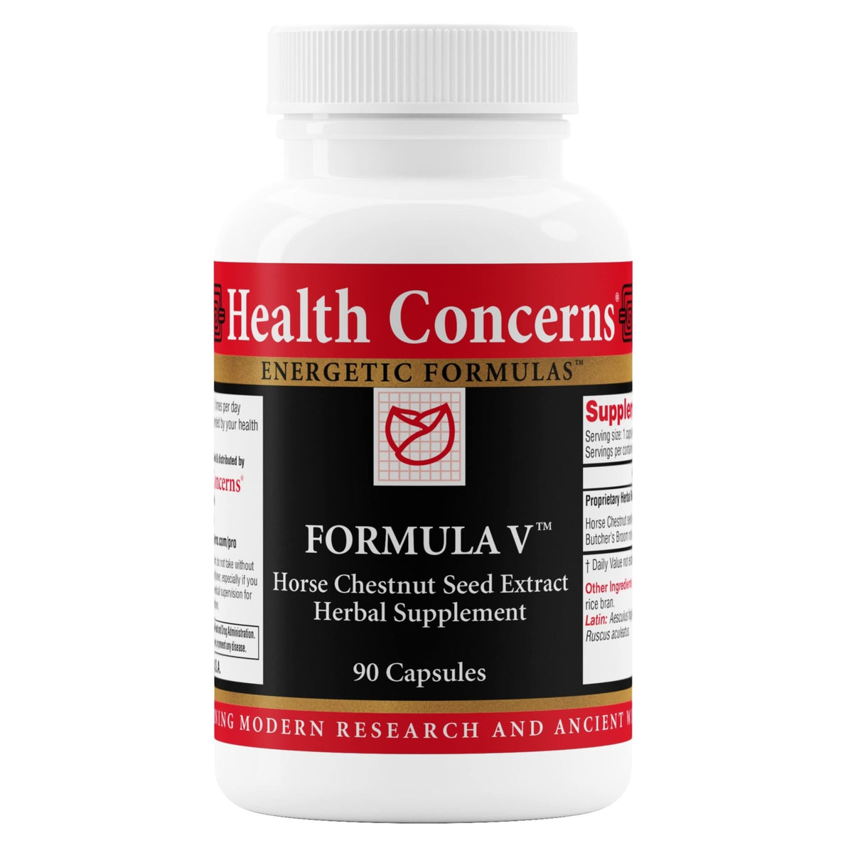 Health Concerns Formula V – Blood Flow & Circulation Support Supplement – Vein Health for Swelling, Leg Cramps, Varicose Veins, Inflammation & Heavy Legs – Chinese Herbal Formula – 90 Capsules - dailyvitalstore