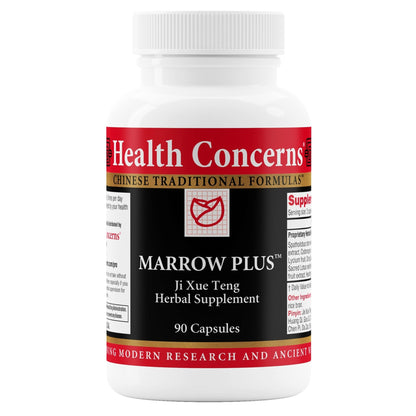 Health Concerns Marrow Plus – Bone Marrow & Blood Generation Herbal Supplement – Chinese Herbal Formula for Anemia, & Circulation Support – Astragus, Salvia, & Tangerine Extracts – 90 Capsules - dailyvitalstore