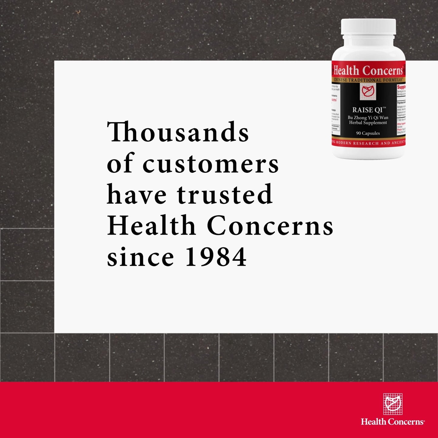Health Concerns Raise Qi – Energy & Immune System Support – Bu Zhong Yi Qi Wan Formula – Astragalus, Ginseng & Dong Quai Herbal Supplement for Weakness, Digestion & Yang Qi Balance – 90 Capsules - dailyvitalstore