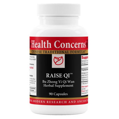 Health Concerns Raise Qi – Energy & Immune System Support – Bu Zhong Yi Qi Wan Formula – Astragalus, Ginseng & Dong Quai Herbal Supplement for Weakness, Digestion & Yang Qi Balance – 90 Capsules - dailyvitalstore
