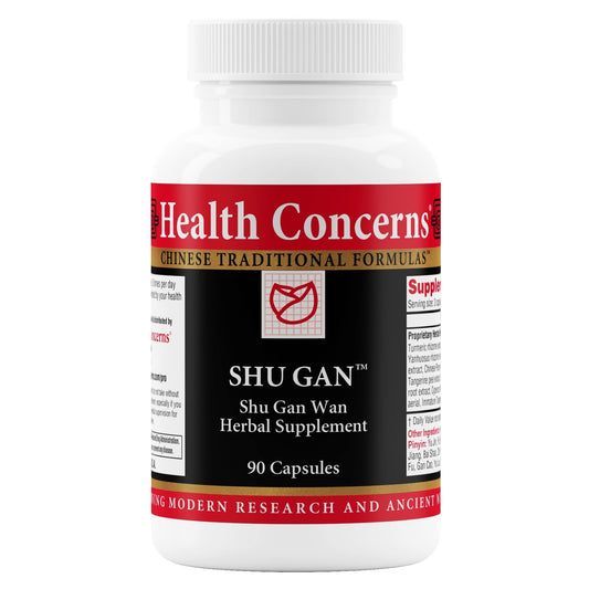 Health Concerns Shu Gan – Liver Support & Digestion Relief – Bloating, Nausea, Gut Health, Gallbladder & Gastric Balance – Chinese Herbal Formula with Turmeric & Peony – 90 Capsules - dailyvitalstore