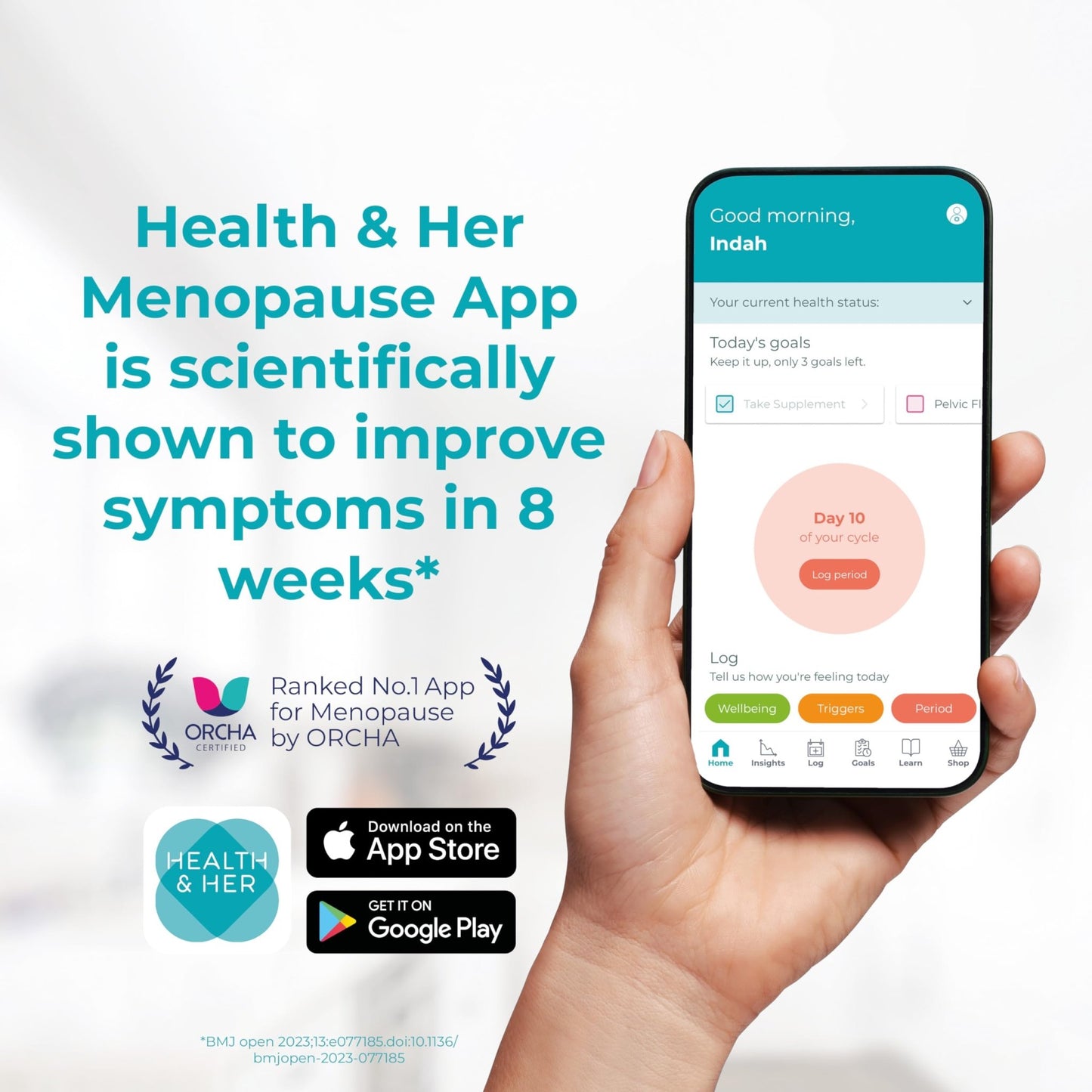 Health & Her Multivitamin for Women Taking Menopause Hormone Therapy (MHT/HRT) - Supplements for Women - Nutrition and Wellbeing Support - 1 Month Supply, 60 Tablets - Vegan & Gluten Free - dailyvitalstore