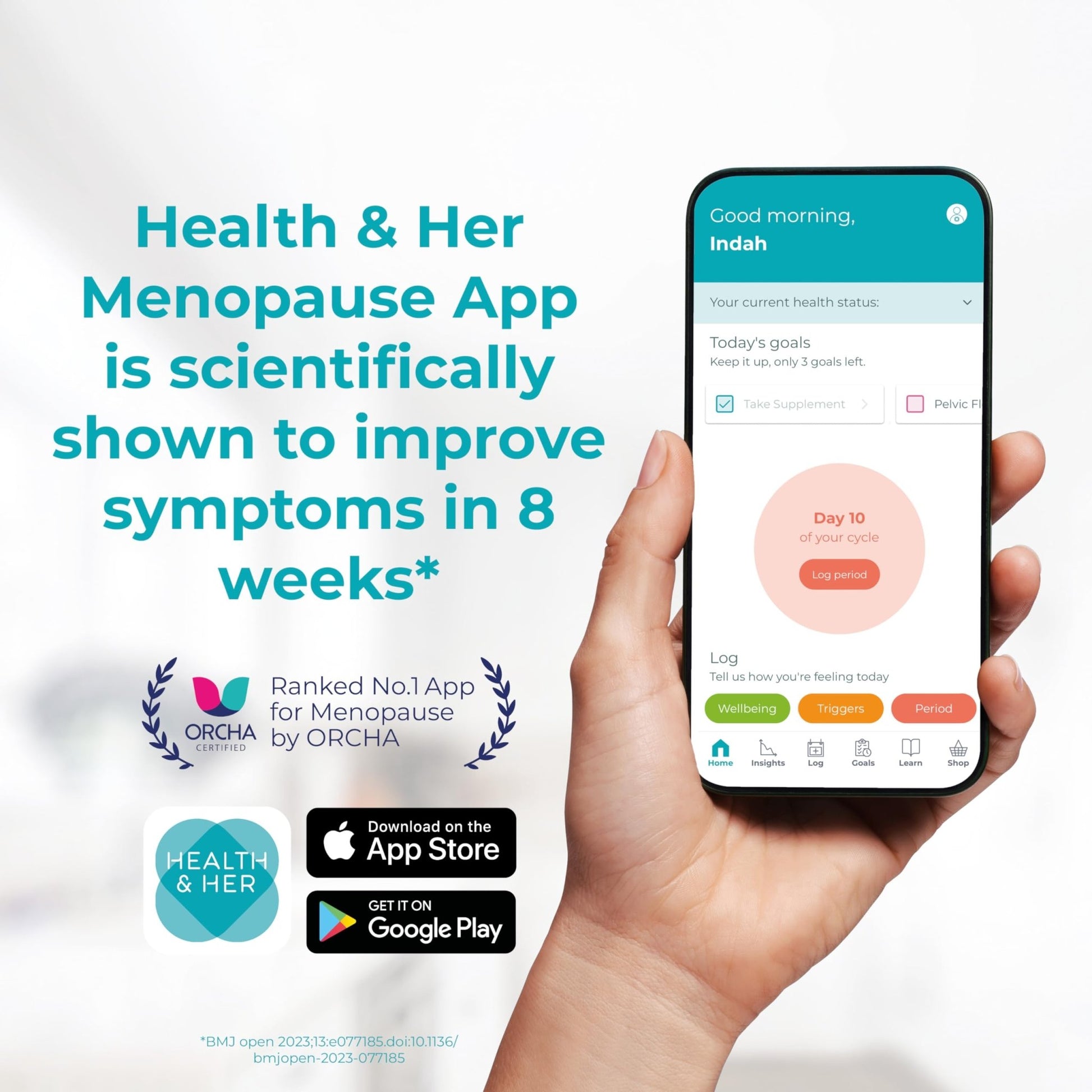 Health & Her Multivitamin for Women Taking Menopause Hormone Therapy (MHT/HRT) - Supplements for Women - Nutrition and Wellbeing Support - 1 Month Supply, 60 Tablets - Vegan & Gluten Free - dailyvitalstore