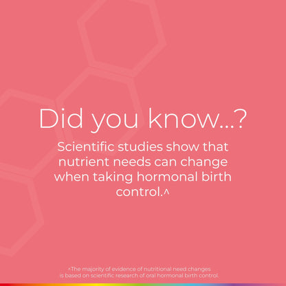 Health & Her Multivitamin Supplement for Women Taking Birth Control - Nutrition Support - 1 Month Supply, 60 Tablets - Vegan & Gluten Free - dailyvitalstore