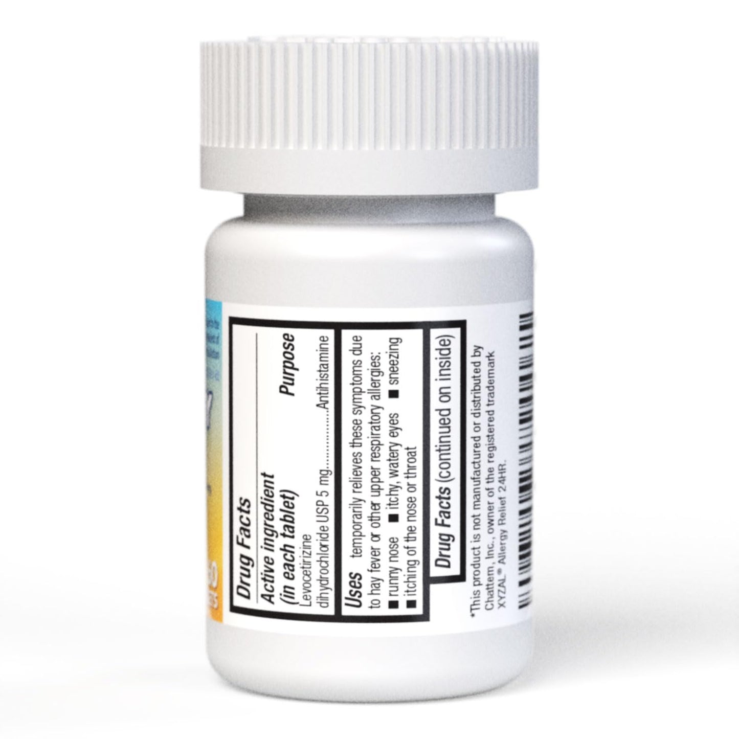 HealthA2Z® Allergy Relief, Levocetirizine Dihydrochloride 5mg, Dye Free Antihistamine, 24 Hours Relief from Sneezing, Runny Nose, Itchy Nose and Eyes (60 Counts) - dailyvitalstore