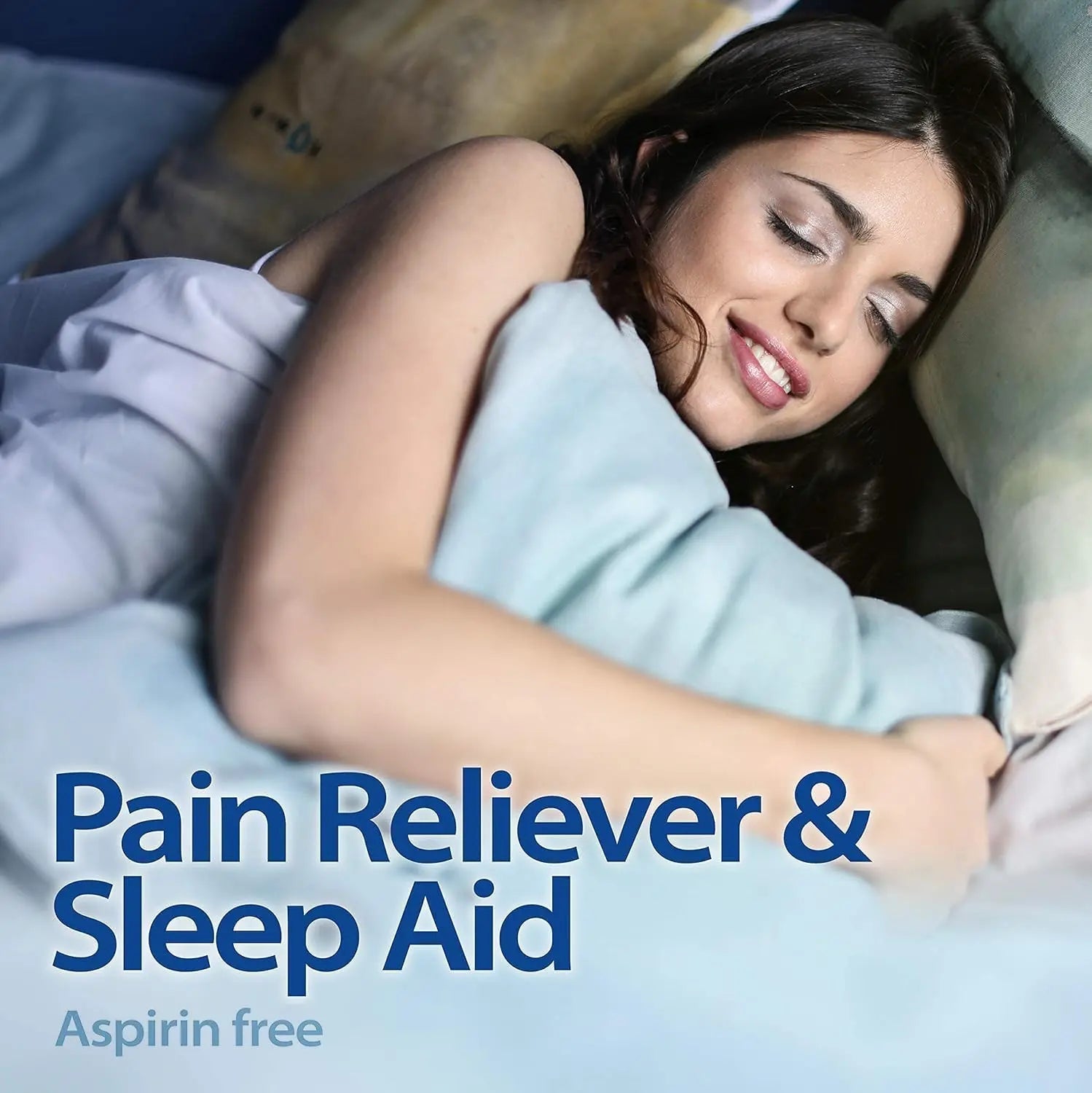 HealthA2Z® Extra Strength Pain Relief PM| Acetaminophen 500mg | Diphenhydramine 25mg | Pain Reliever & Nighttime Sleep Aid | (365 Count (Pack of 1)) - dailyvitalstore